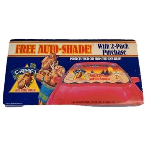 Camel Joe Promotional Vintage Sun Shade With Original Packaging